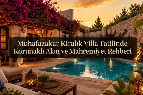 Sheltered Area and Privacy Guide for Conservative Rental Villa Holiday